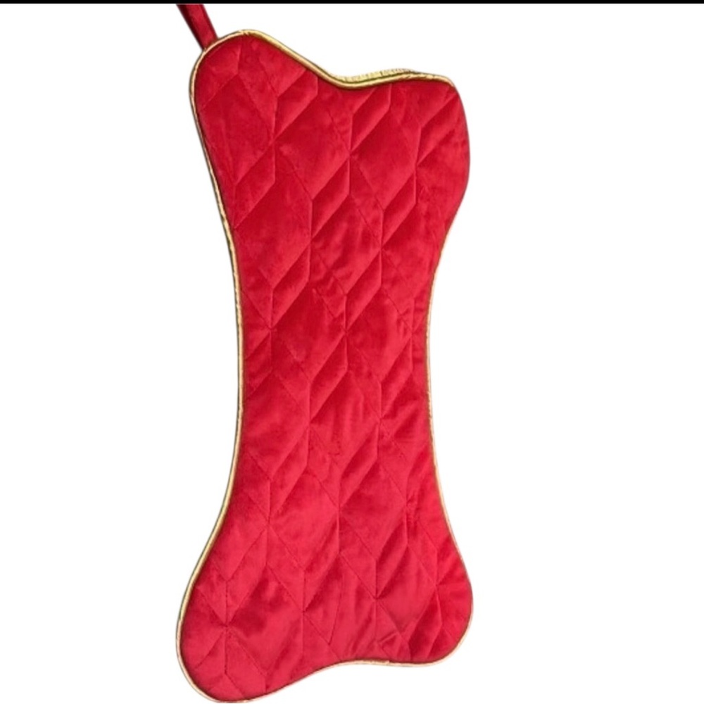 new Dog bone hanging Christmas stocking